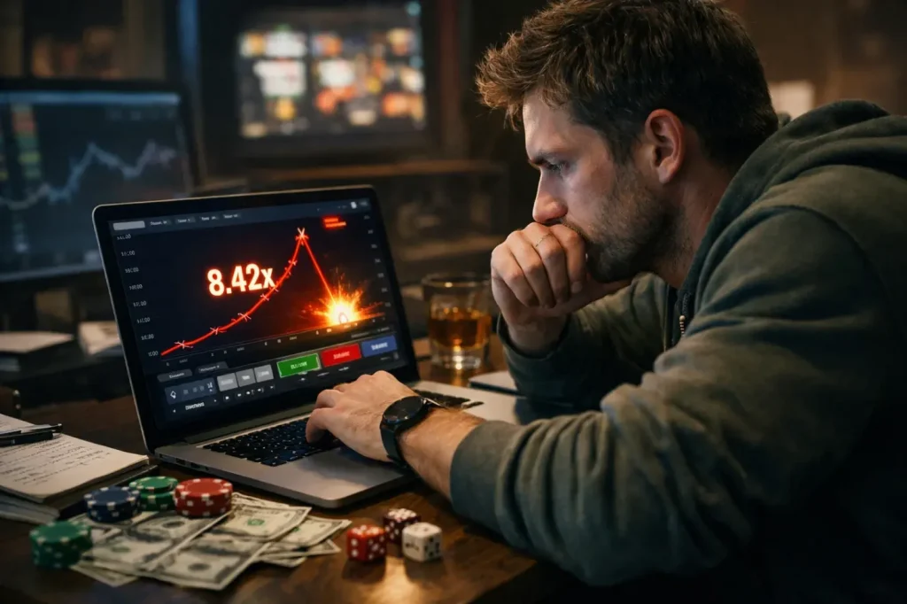 Популярность crash-игр в казино 1Win